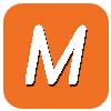 m