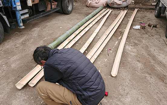 来た時よりも美しく！解体作業は手早く行います